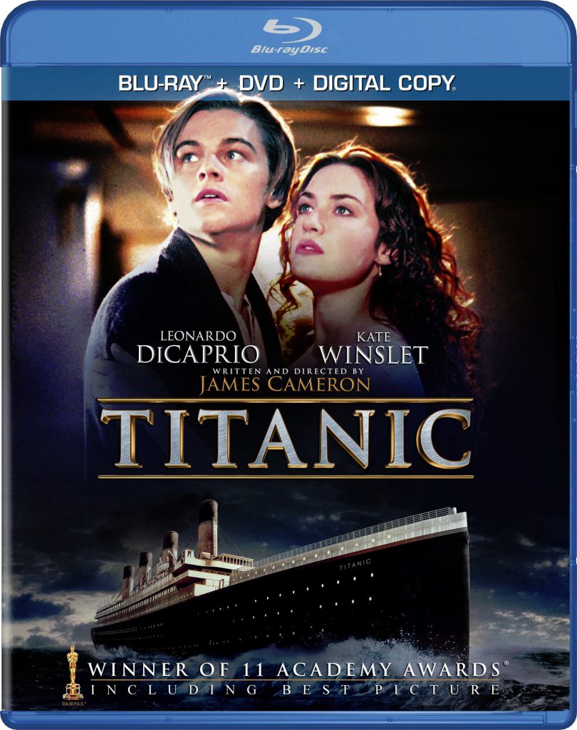 Hot off the press Titanic BluRay Cover Art! Just Love Movies